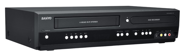 Sanyo VCR-DVD recorder