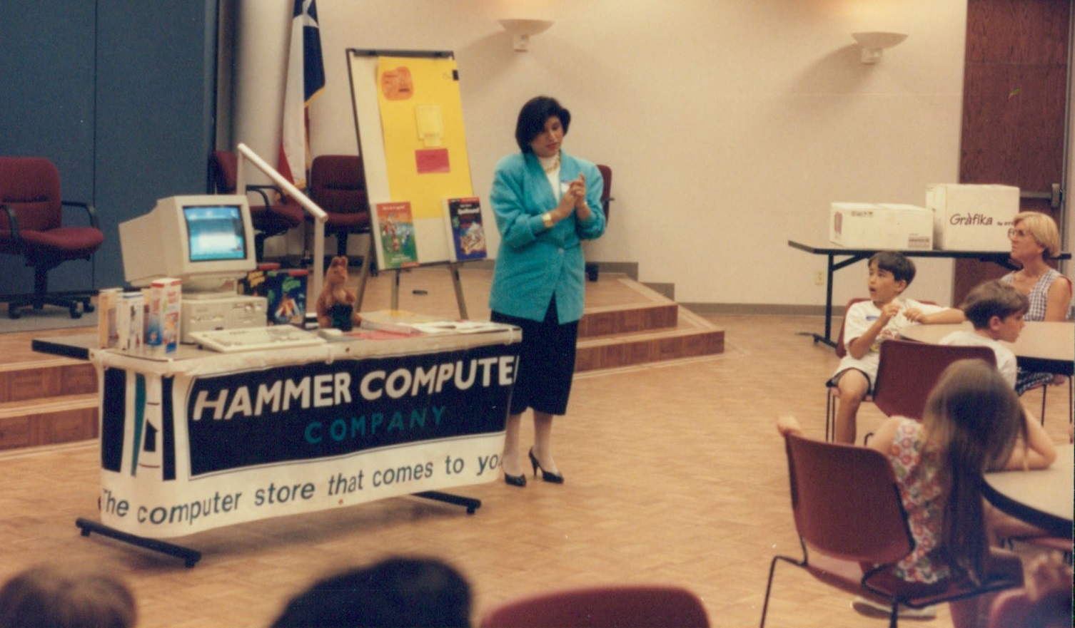 Computer demonstration June 1992