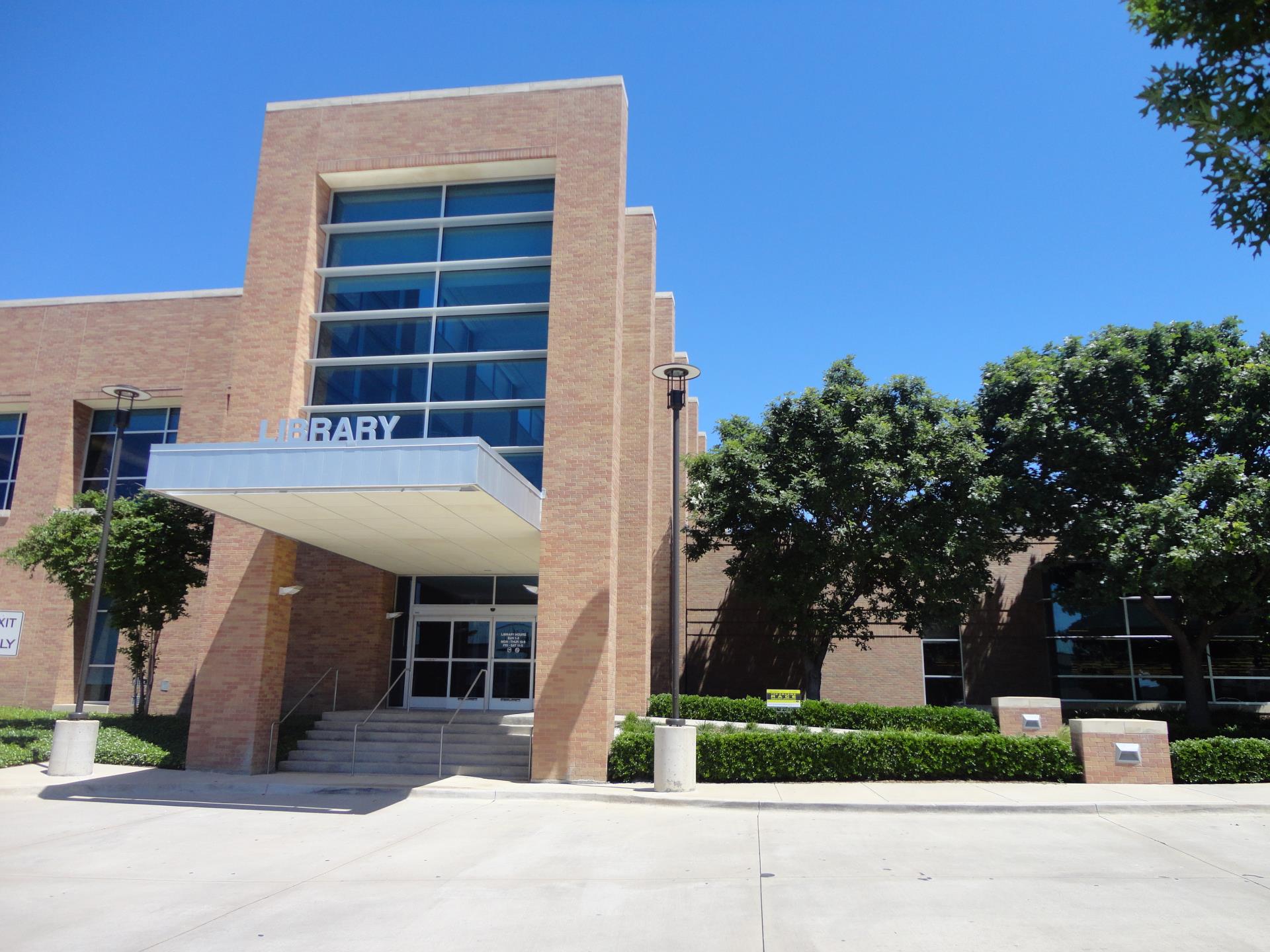 Lewisville Public Library Front