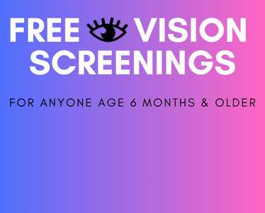 Free Vision Screenings resume in August